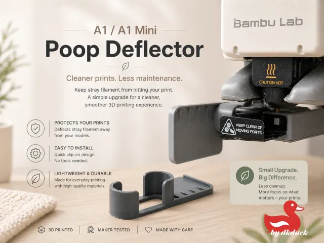 The A1 & Mini Poop Deflector