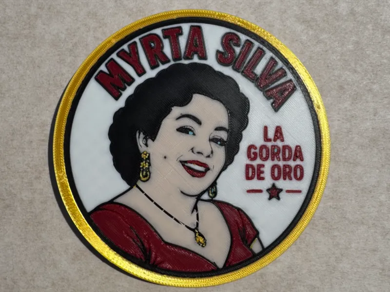 Myrta Silva Coaster | Puerto Rican Salsa Legend