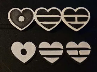 Arirang Hearts Keychain
