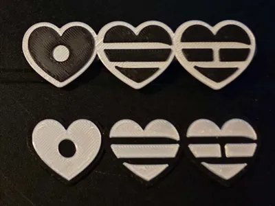 Arirang Hearts Keychain