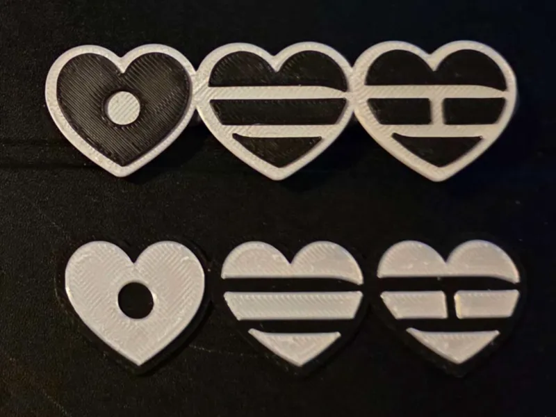 Arirang Hearts Keychain