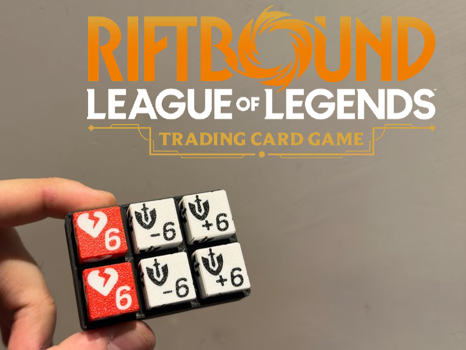 Riftbound - Might & Damage dice (6-sides) (AMS)