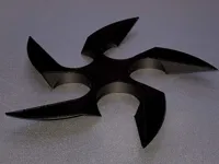 Shuriken ninja (version affûtée) — photo 2