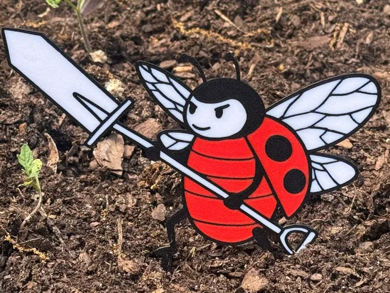 Deco Lady Bug Knight