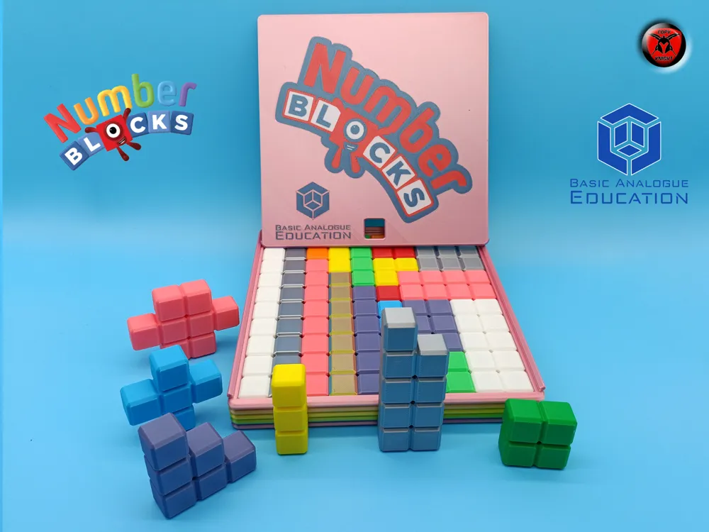 Number blocks for children to learn creativity - Free 3D Print Model ...