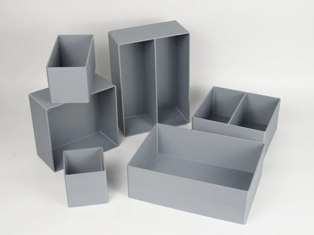IKEA MALM Drawer Organizer Set Free 3D Print Model MakerWorld