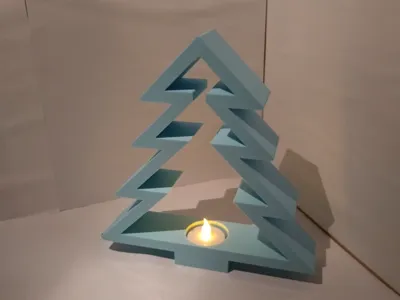 Minimalist Simple Christmas Tree