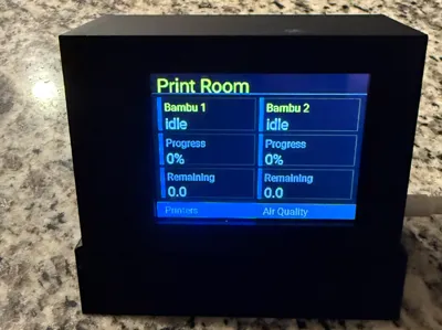 Print Room Notification / Monitor System Case