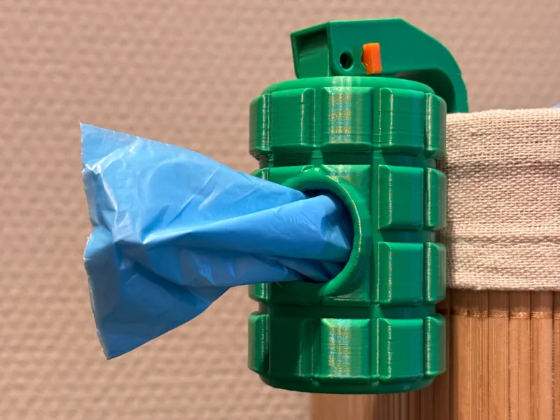 Dog Poop Bags Grenade Dispenser