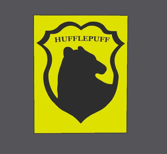 Harry Potter Hufflepuff Lightbox