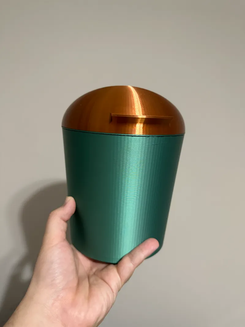 Rotating Trash Can