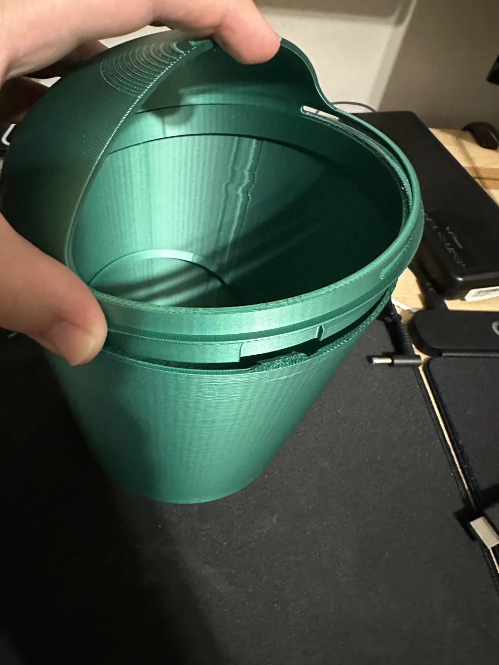 Trash Can Rotation Sheet Rotating Trash Can by AshOcelot - MakerWorld