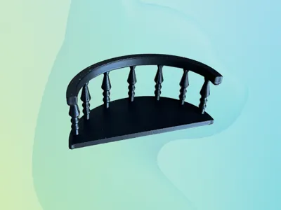 Miniature Oval Balcony