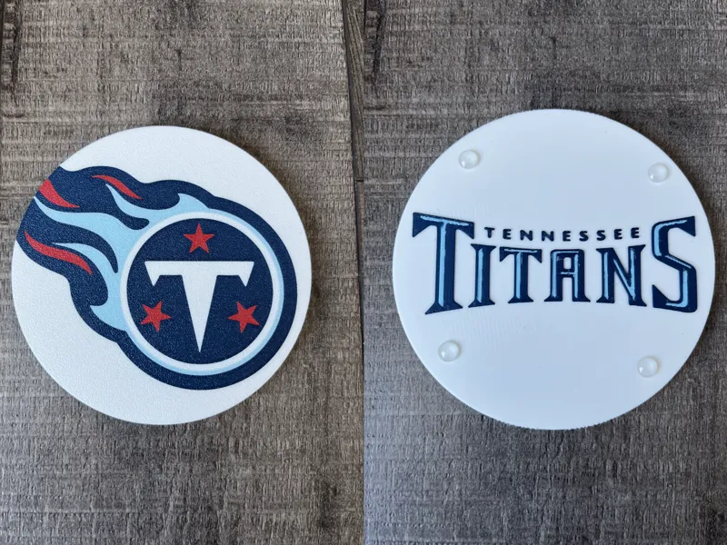 Tennessee Titans Double-Sided Coasters