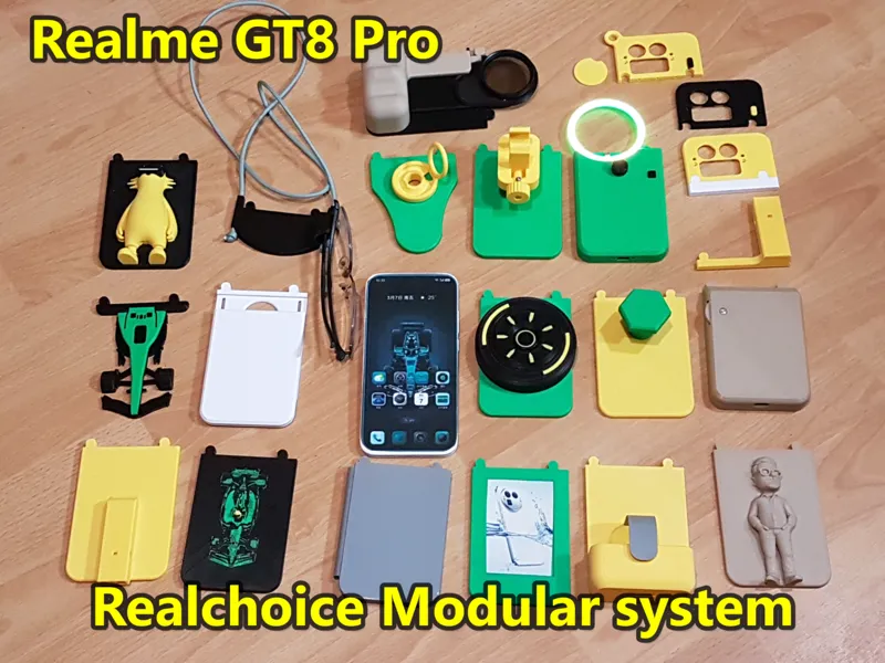 Realme GT8 Pro – RealChoice Modular Deco System
