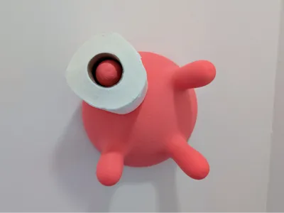 Cow Udder Toilet Roll Holder