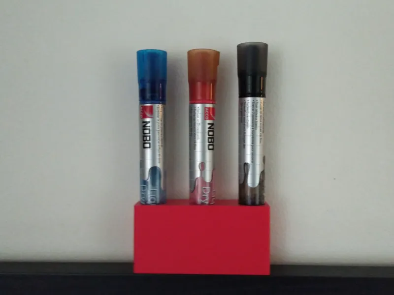 Marker stand for whiteboard 