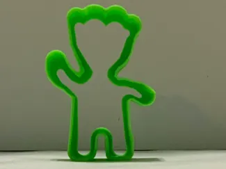Sour patch kid cookie cutter