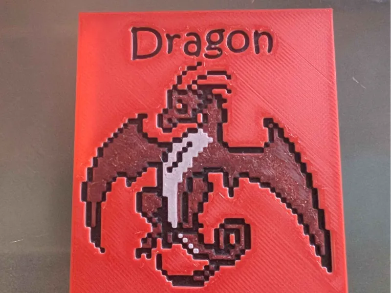 Dragon Token - Magic the Gathering