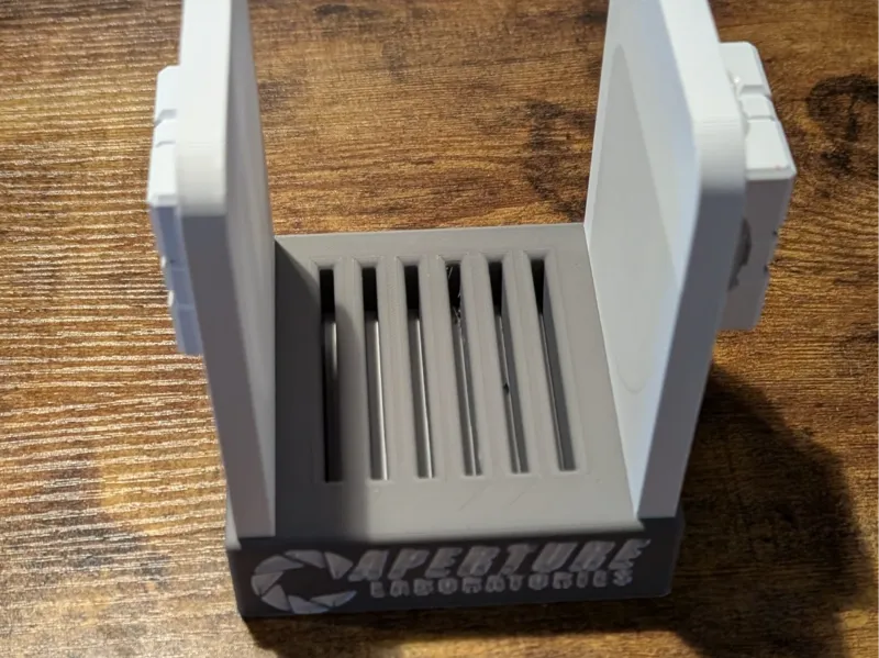 Portal Themed Coaster Holder