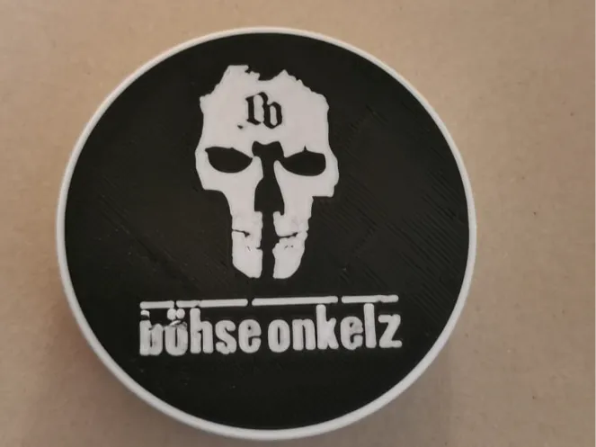 Boehse Onkelz Flaschenöffner Hockey Puck