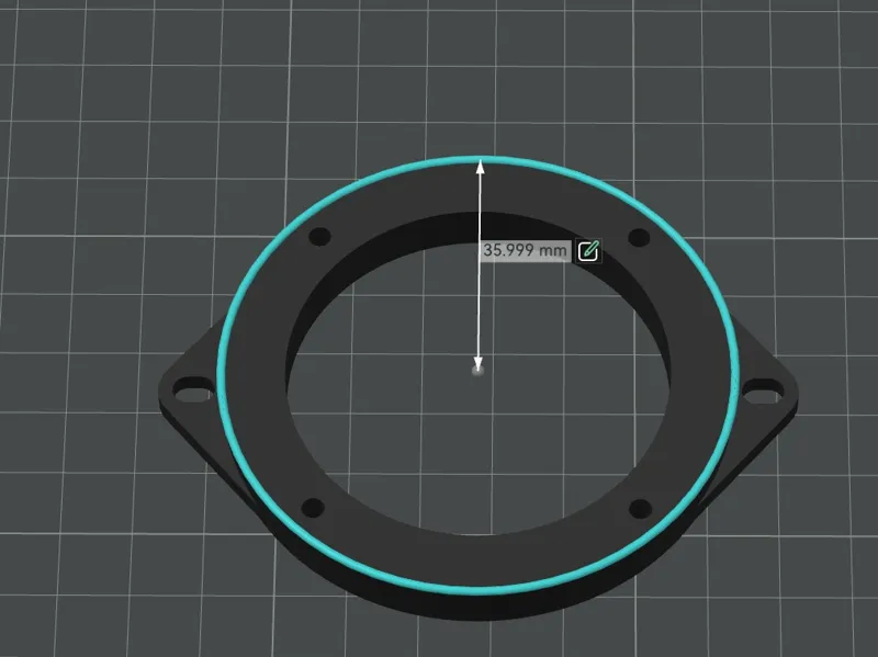 AUDI CENTRE  SPEAKER MOUNT