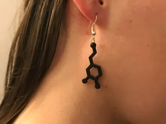 Boucles d'oreilles dopamine