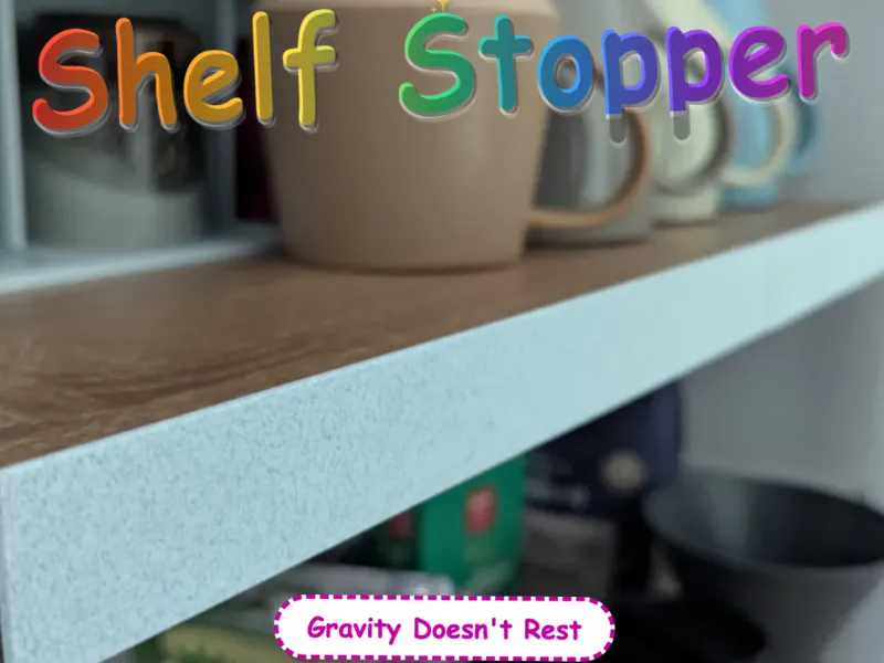 Customisable shelf stopper