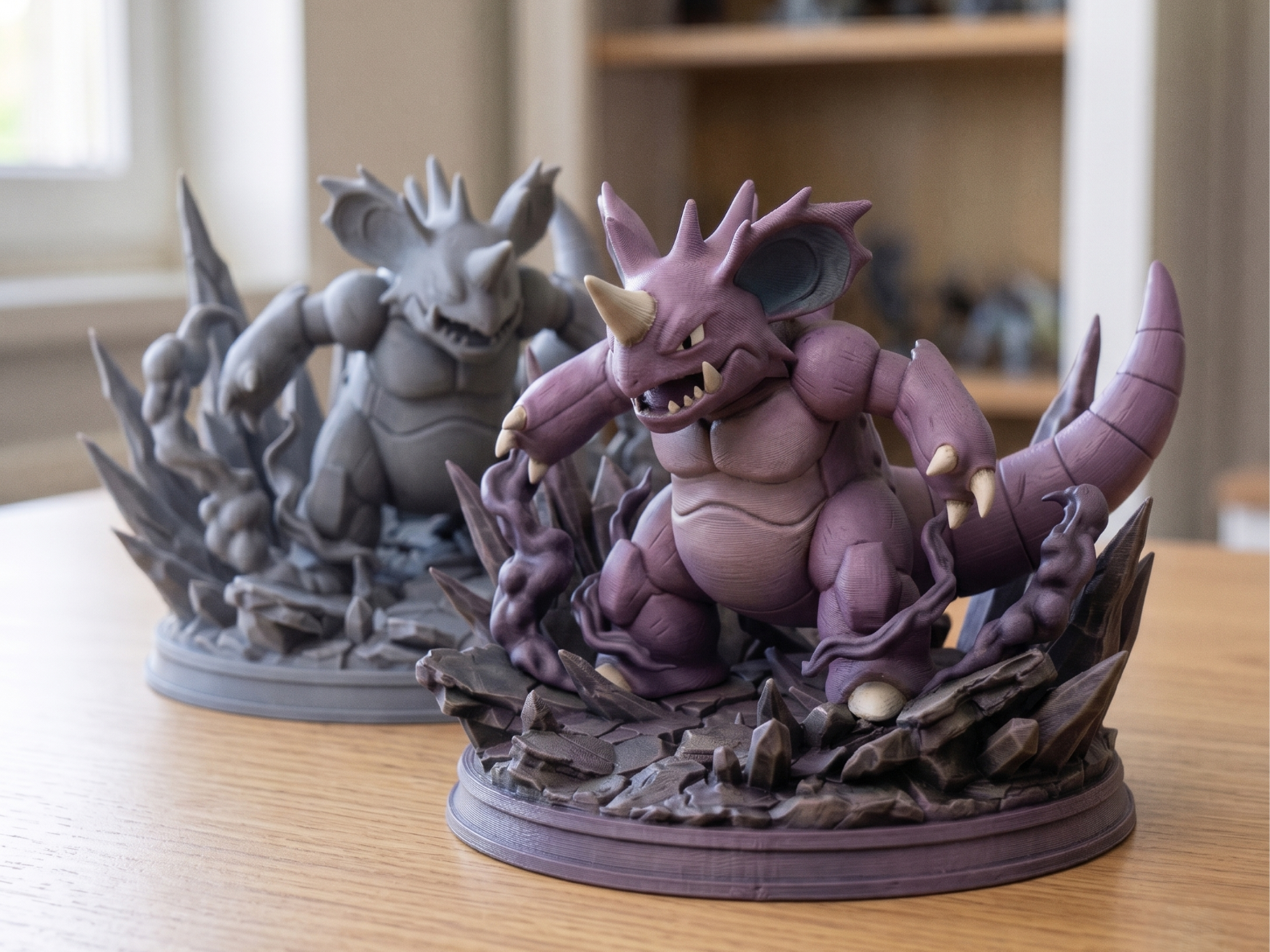 Nidoking Toxic Wasteland Diorama