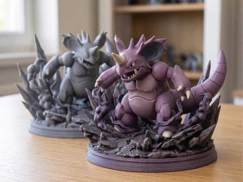Nidoking Toxic Wasteland Diorama