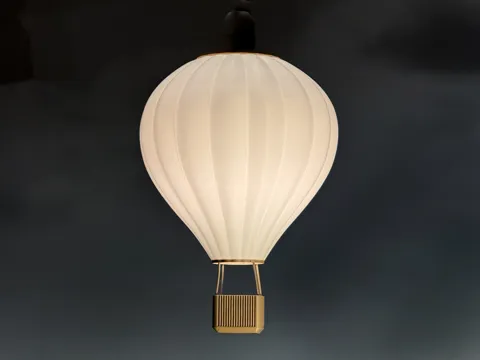 Cute Hot Air Balloon Lamp Shade | 18cm diameter view 4