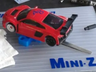 Alettone maggiorato per Audi R8 Mini-Z Kyosho