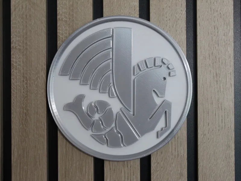 Air France Hippocampe Wall Decor