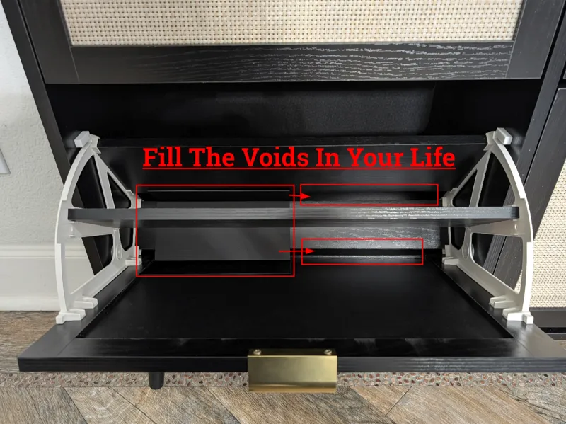 Shoe Cabinet Drawer Liner Insert