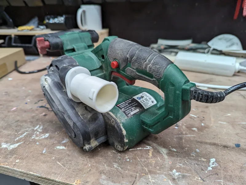 osVac Neo adapter for Parkside Belt Sander