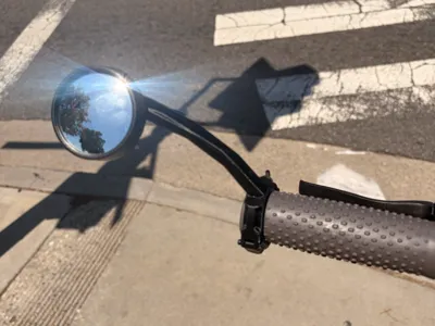 Electric Scooter Rearview Mirror (35mm Mount)