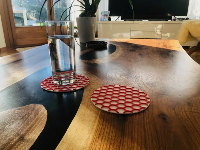 Coaster Hexagon 