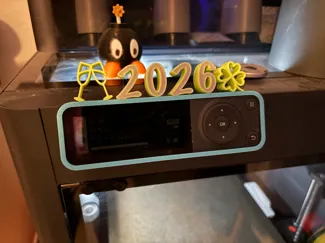 Displayrahmen Silvester