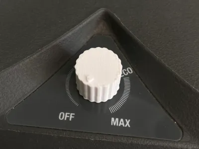 Potentiometer knob Quigg freezers