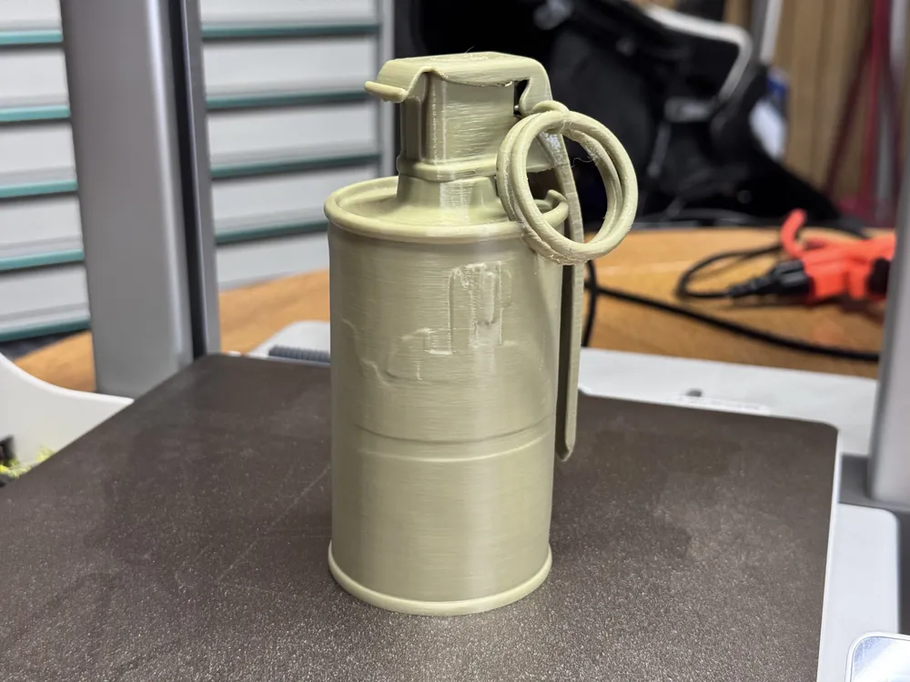 Layout For M18 M18 Smoke Grenade! - Free 3D Print Model - MakerWorld