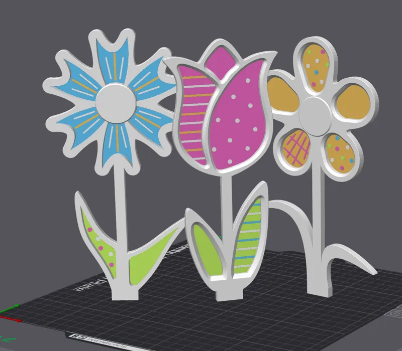 Customisable Flower Decoration