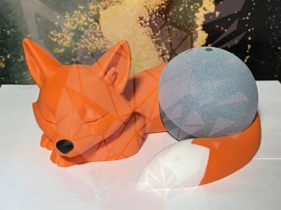 Echo Dot Fox Holder