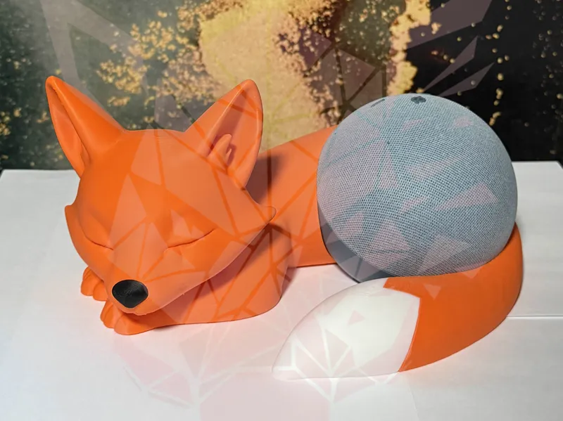 Echo Dot Halter Fuchs