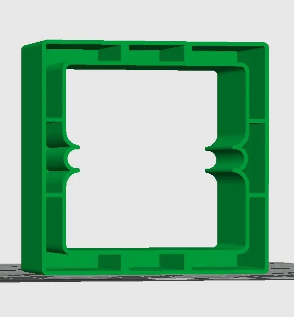 Rehausse pour boîtier d'interrupteur format 86