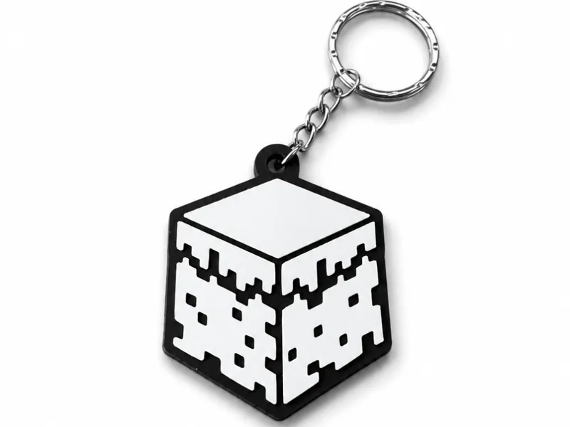 Minecraft Block Keychain