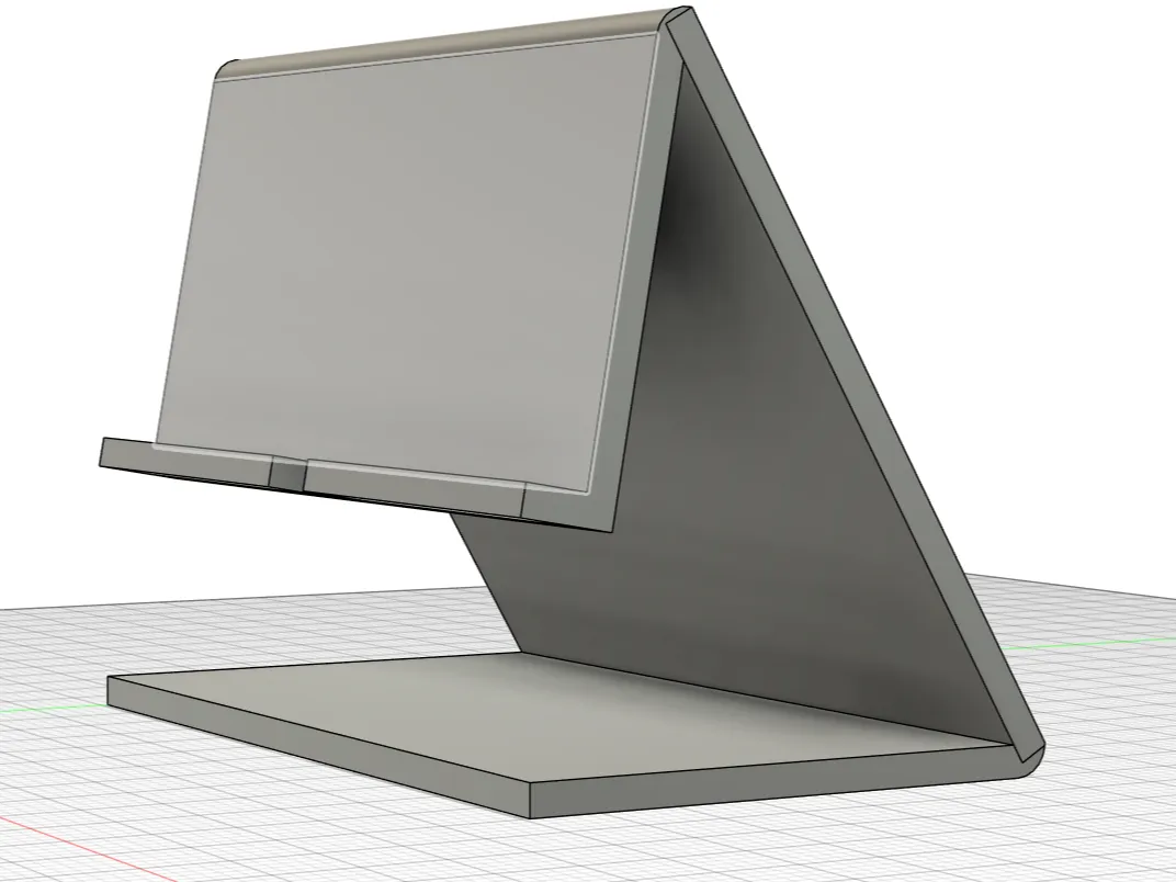 Phone Stand - Free 3D Print Model - MakerWorld
