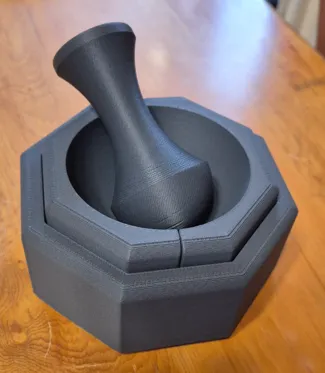 Splitable Half-Sphere Mold for Clay