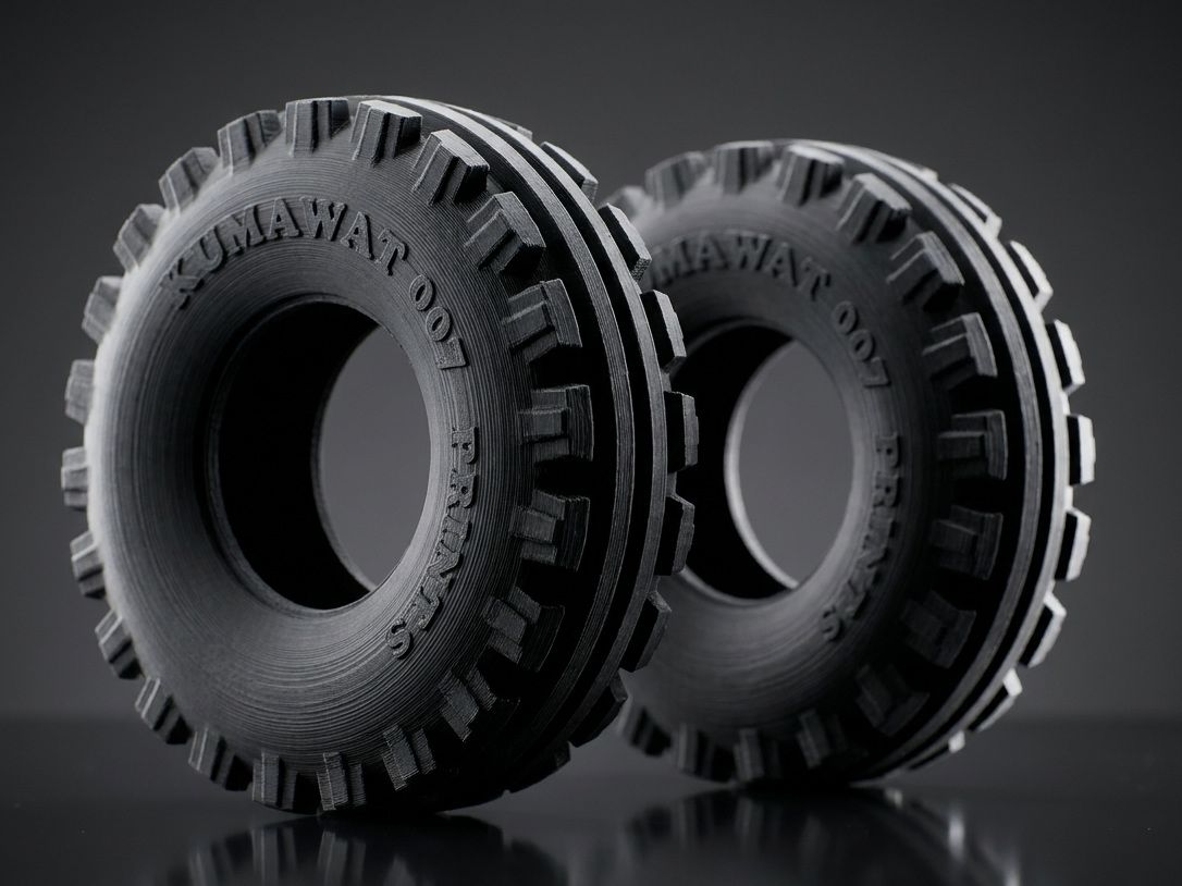 Realistic RC Tractor Front Tire (48mm TPU)