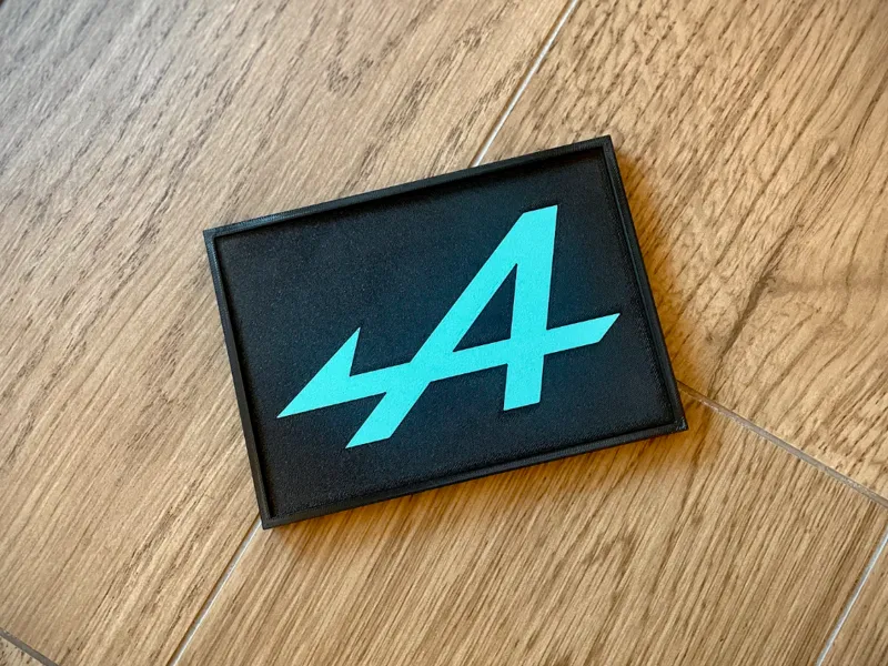 Logo Alpine F1 Team 2026 – Quadretto 2D