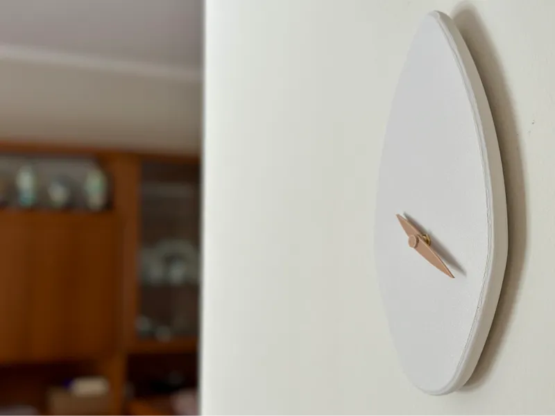 The Almond Wall Clock